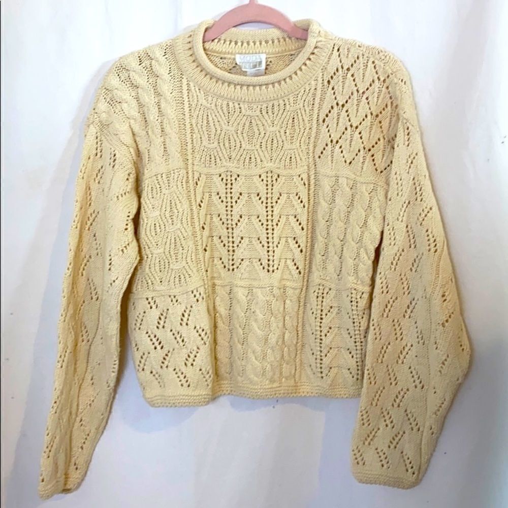 Mode International Cropped Sweater - Picture 4 of 9